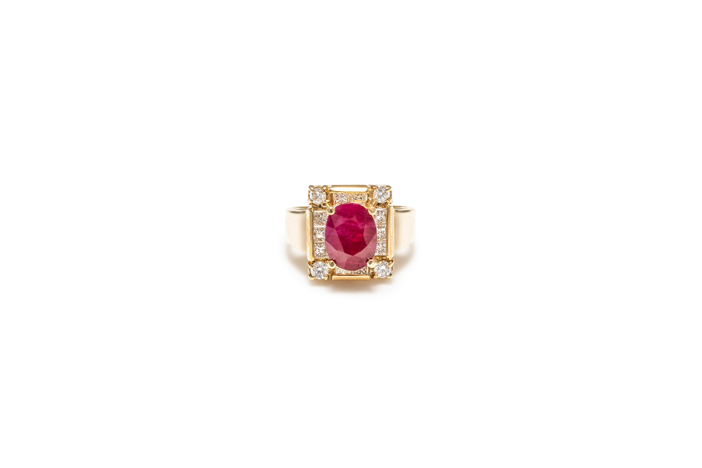 Crimson Ruby Ring