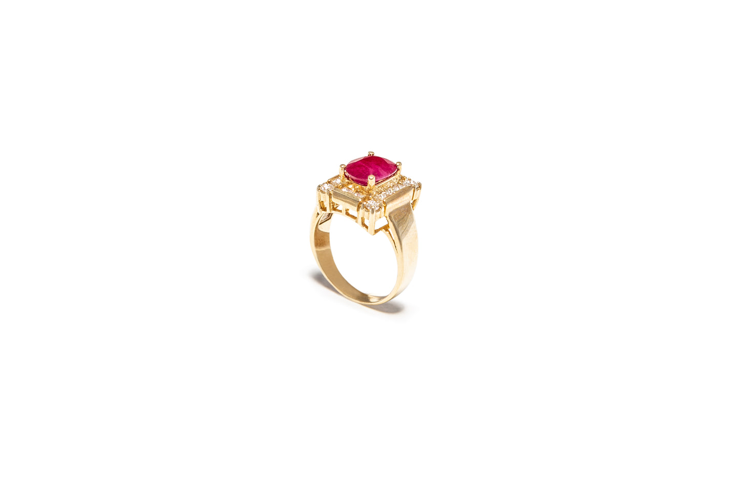 Crimson Ruby Ring