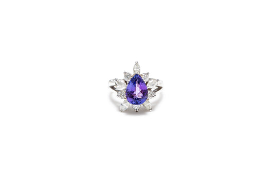 2.44ct Tanzanite Ring