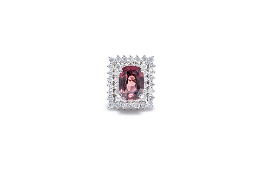 Sora Zircon and Diamond Ring