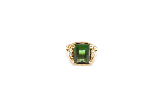 Yeji Green Tourmaline Ring