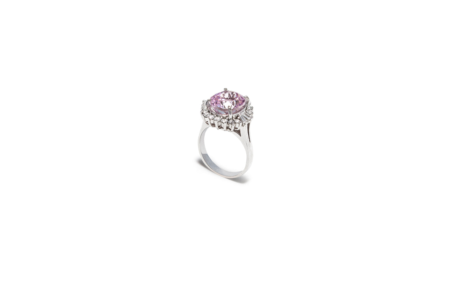 5.97ct Kunzite Cocktail Ring - "Bora"