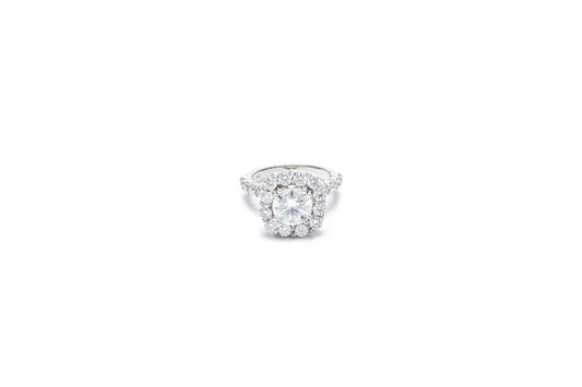 Bitna 2 carat Moissanite Ring