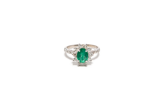 Bloem Emerald & Diamond Ring
